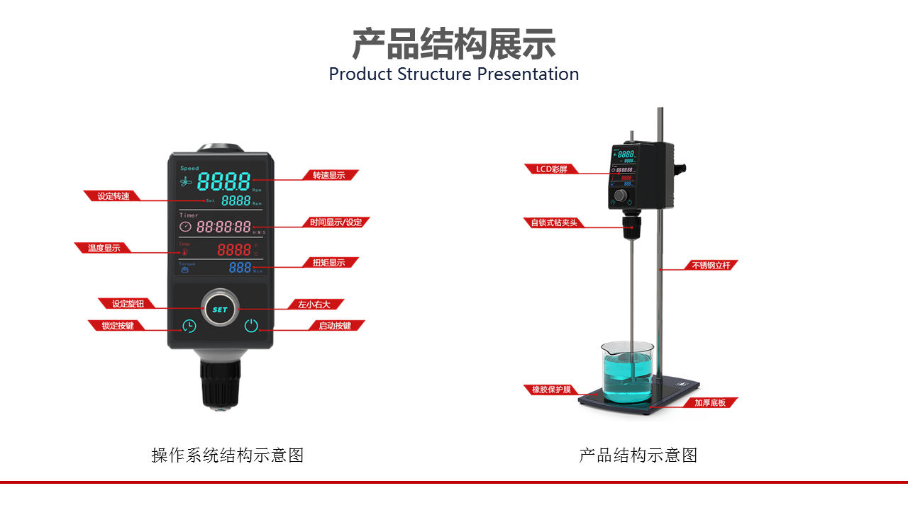 頂置式電動(dòng)攪拌器產(chǎn)品結(jié)構(gòu)展示 頂置式電動(dòng)攪拌器產(chǎn)品結(jié)構(gòu)展示